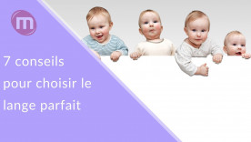 7 conseils pour choisir le lange parfait de votre bébé