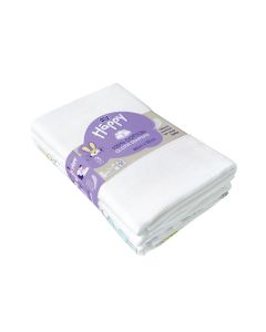 Pack de 3 tetras coton super absorbant 80x80 Bella Happy