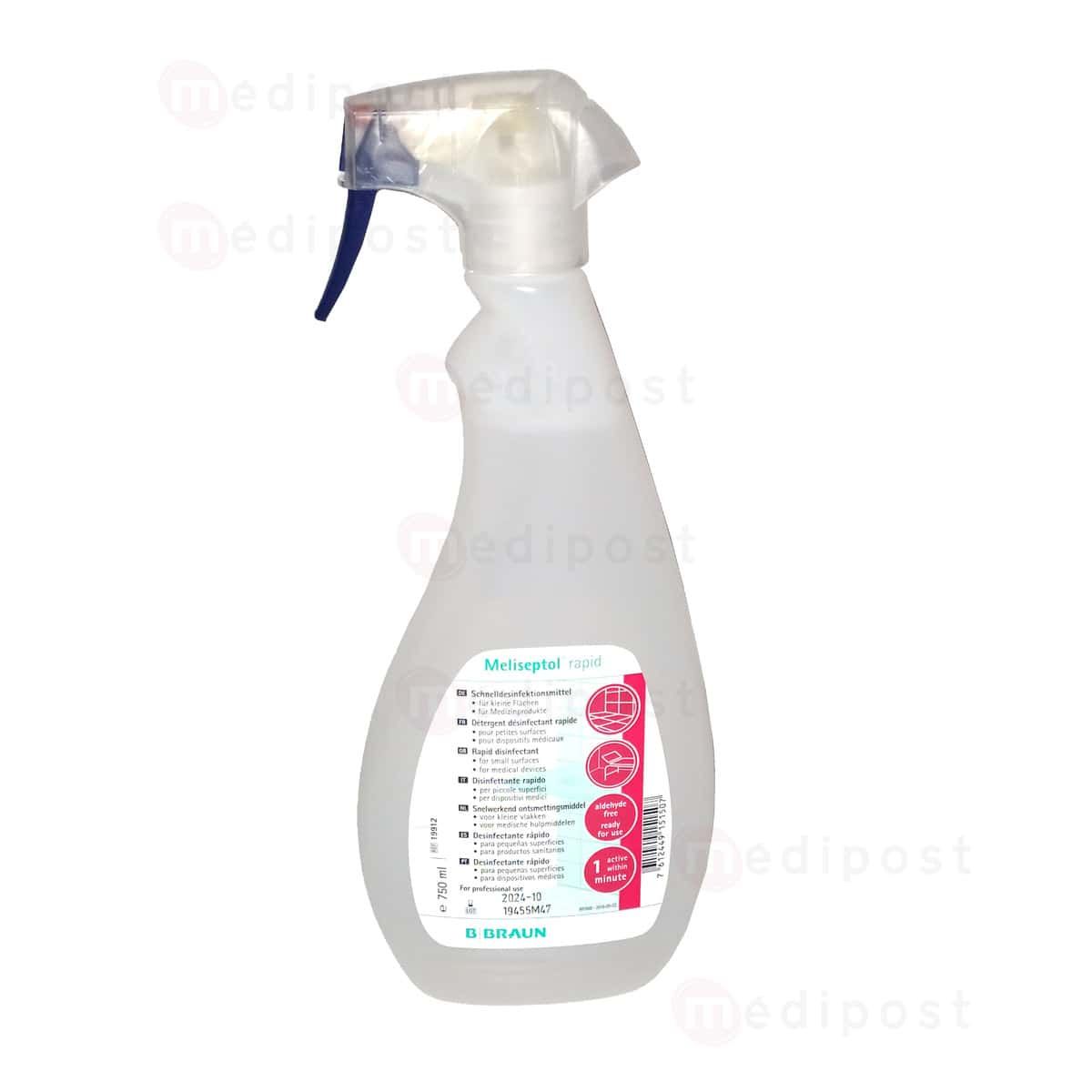 Spray désinfectant pour surfaces Purell - Spray de 750 ml - Carton